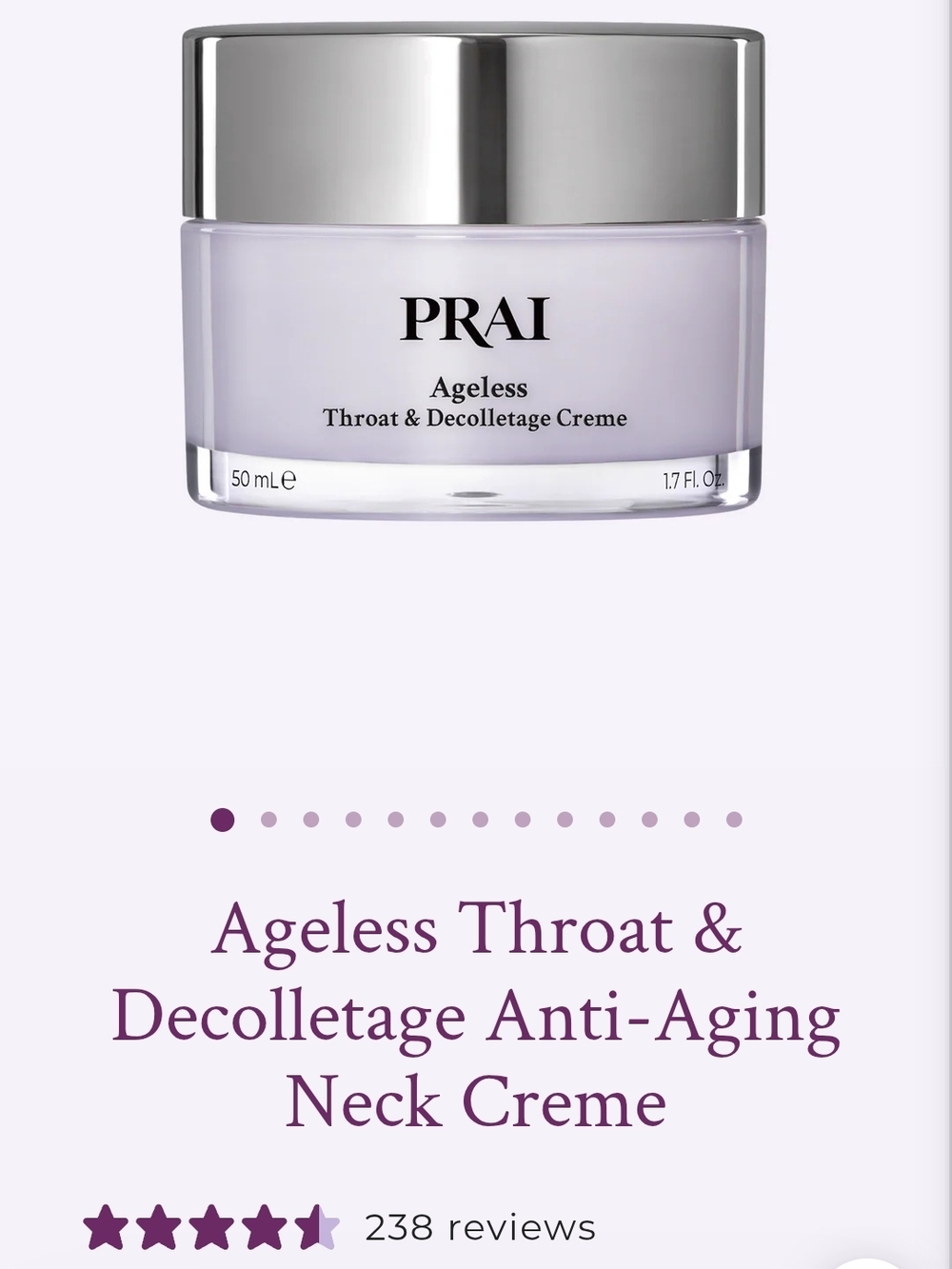 Prai Beauty Ageless Throat & Decolletage Creme Intensive Gold Plus 100ml - Picture 4 of 6